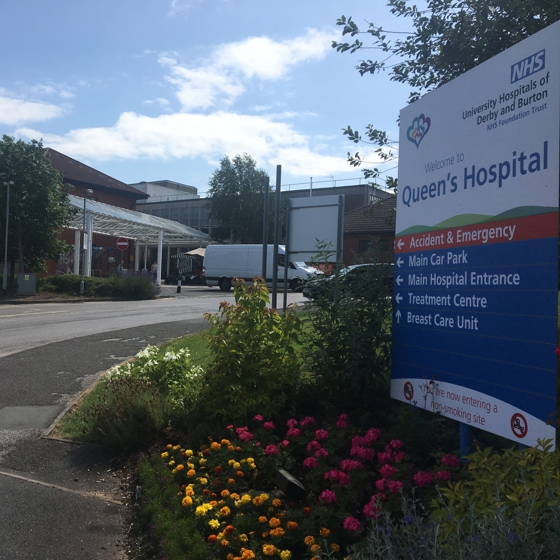'Live' nurse call upgrade at Queen's Hospital, Burton completed ahead of schedule