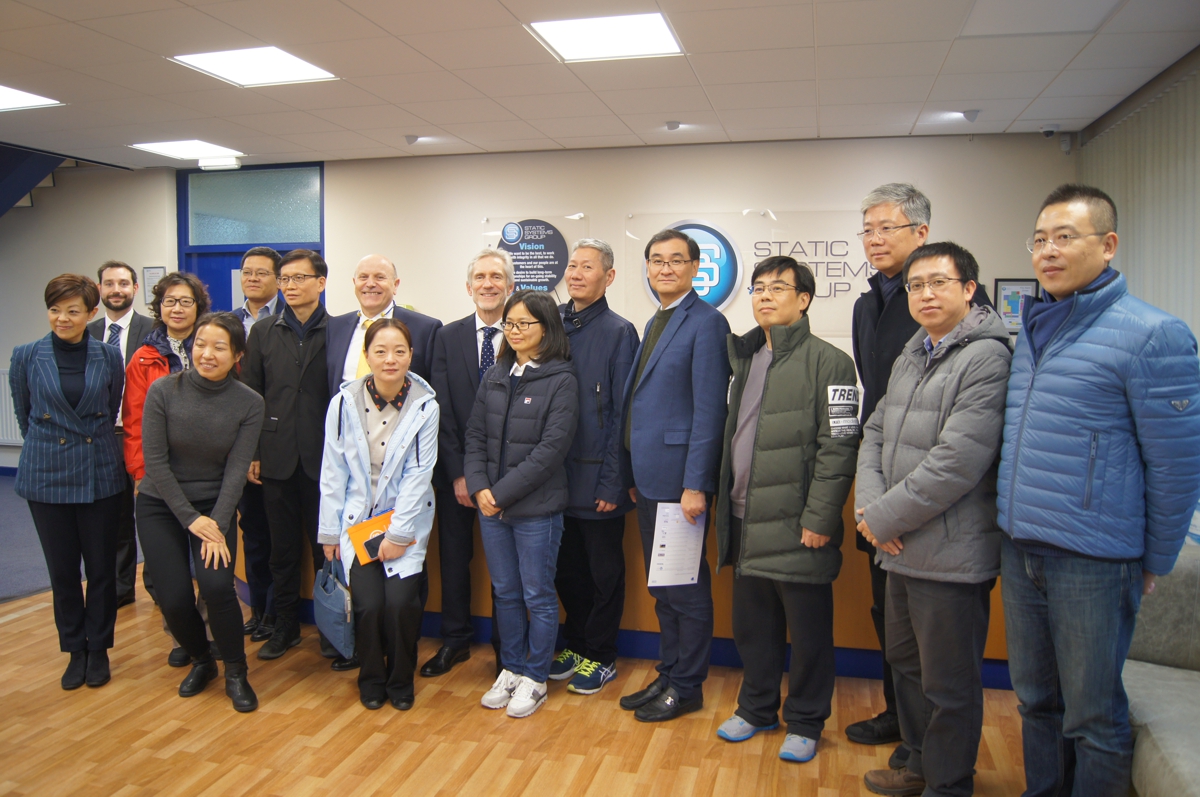 UK-China delegation visit SSG's Design & Innovation Centre