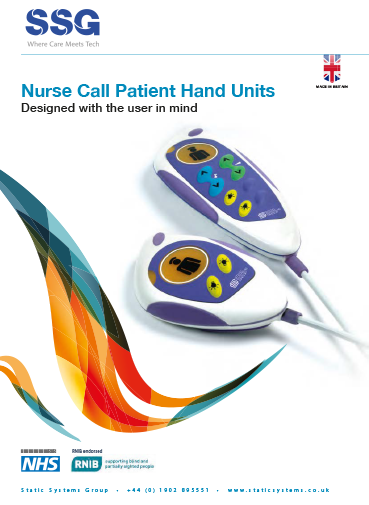 SSG Nurse Call Patient Hand Units